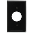 Leviton Thermoplastic Nylon Device Mount Commercial Grade 1-Gang Wallplate, Gray
