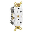 Leviton Industrial Specification Grade Extra Heavy-Duty Straight Blade Duplex Receptacle