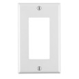 Leviton Thermoset Standard-Size Tamper-Resistant 1-Gang Wallplate