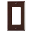 Leviton Tamper-Resistant Thermoset 1-Gang Decora/GFCI Wallplate