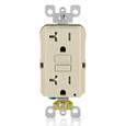 Leviton Slim Tamper-Resistant Self-Test GFCI Receptacle