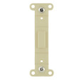Leviton Plastic 1-Gang No-Hole Toggle Blank Wallplate Adapter