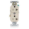 Leviton Commercial Grade Narrow Body Tamper-Resistant Straight Blade Duplex Receptacle