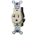 Leviton Commercial Specification Grade Heavy-Duty Narrow Body Tamper and Impact-Resistant Duplex Receptacle