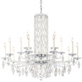 Schonbek RS8315N Siena 15-Light 41in x 35in Chandelier with Crystal Tusks