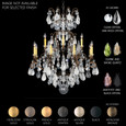 Schonbek SCH-3572 Renaissance Rock Crystal 12 Light 32in x 40in Chandelier