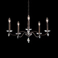 Schonbek SCH-MD1005N Modique 5 Light 27in x 15.5in Chandelier