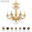 Schonbek SCH-5676 Milano 6 Light 24in x 26.5in Chandelier