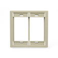 Leviton Dual-Gang MOS Wallplate, Multi-Color