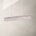 Schonbek RS8352N Sarella 11 Light 48in x 5.5in Linear Chandelier