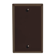 Leviton 1-Gang Thermoset Blank Wallplate, Box Mount
