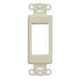 Leviton Decora Insert, 1 Unit High, Light Almond