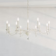 Schonbek SCH-MD1012N Modique 12 Light 39.5in x 16in Chandelier