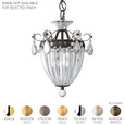 Schonbek Signature 1243 Bagatelle 1-Light 12.5in x 10in Pendant