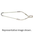 Leviton Single U Eye Wire Mesh Support Grip,.180" -.250" Cable Dia.