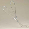 Leviton Double U Eye, Split Lace Mesh, Single Weave, Standard Duty, Support Wire Mesh Grip .500 - .610 Cable Dia.Range, Length