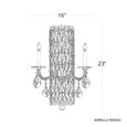 Schonbek Signature RS8332N Siena 2-Light Wall Sconce