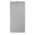 Leviton Outdoor NEMA 3R Load Center, Main Lugs, 20-Space, 22KA, Enclosure & Door Only