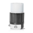 Leviton 5-Wire 4-Pole Industrial Grade Locking Connector, 20A