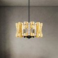 Schonbek SCH-MR1004N Twilight 4 Light 18in x 8.5in Pendant