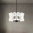 Schonbek SCH-MR1004N Twilight 4 Light 18in x 8.5in Pendant