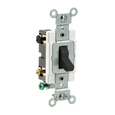 Leviton Commercial/Specification Grade 1-Pole Toggle AC Quiet Switch, 15A, 120/277V