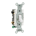 Leviton Commercial/Specification Grade 1-Pole Toggle AC Quiet Switch, 15A, 120/277V