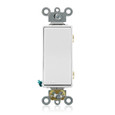 Leviton Grade Rocker AC Quiet Switch, 120/277V, 20A, 1-Pole