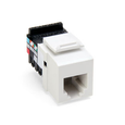 Leviton 41106-RW6 QuickPort Voice Grade Connector, 6P6C