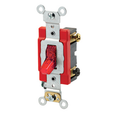 Leviton 20A Double-Pole Toggle Pilot Light Switch, Industrial Grade