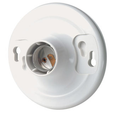 Leviton 8829 Medium Base Keyless Incandescent Outlet Box Lampholder, 600V