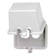 Leviton 1-Gang While-In-Use Decora/GFCI Wallplate, Thermoplastic, Gray