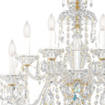 Schonbek SCH-3601 Sterling 12 Light 29in x 30in Two-Tier Chandelier