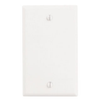 Leviton Thermoset Midway 1-Gang Blank Wallplate, White