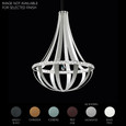 Schonbek SCE130N Crystal Empire LED 20-Light 33.5in x 44.5in Chandelier