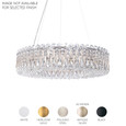 Schonbek SCH-RS8343N Sarella 12 Light 24in Round Chandelier