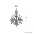 Schonbek SCH-1302 Arlington 4 Light 20.5in x 24in Chandelier