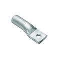 Burndy Aluminum Compression Lug, 1-Hole, Short Barrel, Tin-Plated