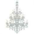 Schonbek SCH-1310 Arlington 25 Light 44.5in x 62in Three-Tier Chandelier