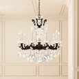 Schonbek SCH-5074 La Scala 10 Light 28in x 29.5in Chandelier