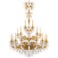 Schonbek SCH-5688 Milano 28 Light 50in x 68in Three-Tier Chandelier