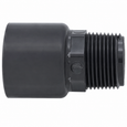 Spears PVC Reinforced Male Adapter, MPT x Socket