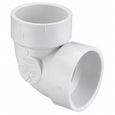 Spears PVC DWV Vent Elbow, Hub x Hub