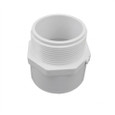 Spears Red PVC Schedule 40 Reducing Male Adapter, MPT x Socket