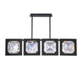 Schonbek Beyond BPD752 Enchante 4-Light Crystal LED Linear Pendant