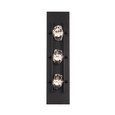 Schonbek Beyond SCH-BWSW10322 Strata 3 Light Crystal LED Outdoor Wall Light