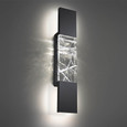 Schonbek Beyond SCH-BWSW323 Glacier 1 Light Crystal LED Outdoor Wall Light