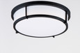 Maxim Lighting MAX-10270 Rogue 17" 3-Light Flush Mount