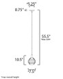 Maxim Lighting Heirloom 1-Light Mini Pendant