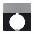 Eaton 10250T Series Square Legend Plate for Pushbutton Operators